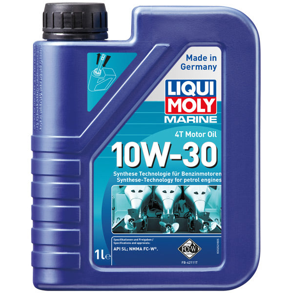 Liqui Moly, Marine 4T motorolje 10W-30 1L, NMMA FC-W®-sertifisert