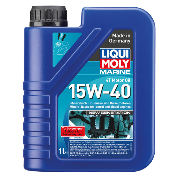 Liqui Moly, 4T motorolje 15W-40 New Generation, 1L