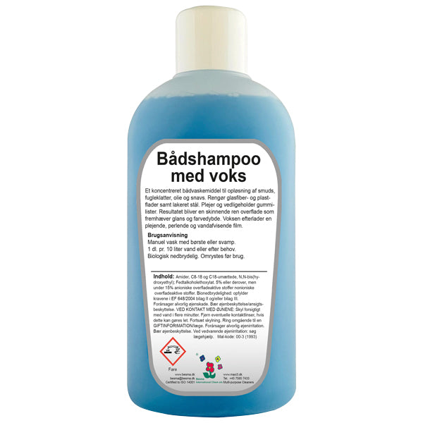 Bootsshampoo mit Wachs 1 Liter.