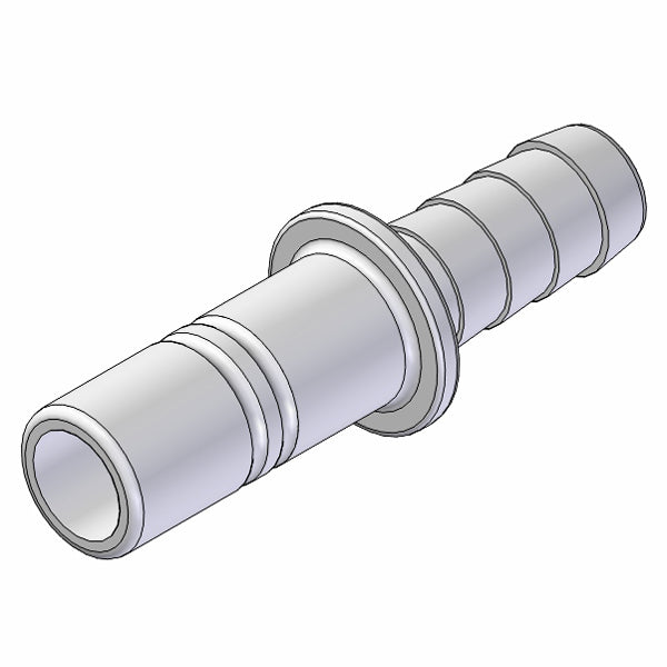 Hval, Adapter hann 1/2" for fleksibel slange, 2 stk, 15 mm