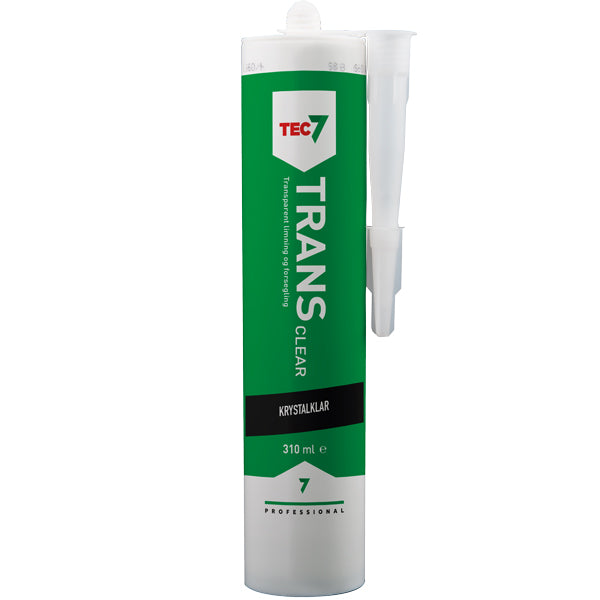 Tec7, Transparent MS-polymer fugemasse, 310 ml