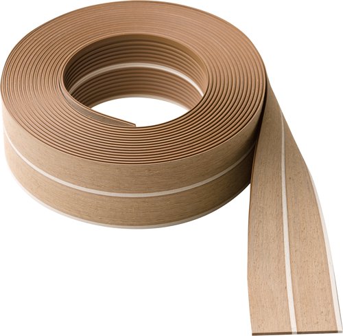 Flexiteek, Isiteek 2x45 PW, Hvit fuge 1,0 m², 11,1 m lengde, 90 mm bredde, 4 mm tykkelse