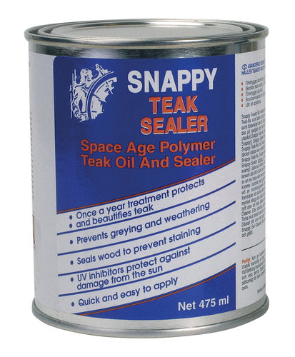 Snappy Teak, Teak Sealer med UV-beskyttelse, 475ml