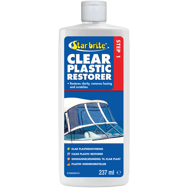 Star Brite, Clear Plastic Restorer - Trinn 1, 237 ml