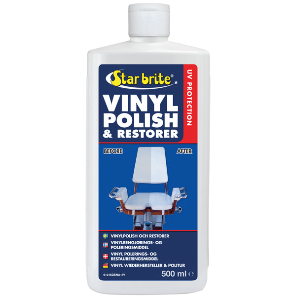 Star Brite, vinylpoleringsmiddel og restaureringsmiddel, 500 ml