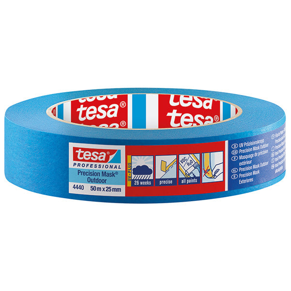 Tesa, Maskeringstape Precision Mask 4440, 19mm, Blå, 50m