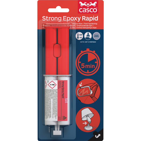 Casco, Strong Epoxy Rask lim, 2x12 ml