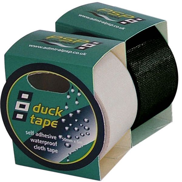 PSP, Duck Tape Duct Tape 50mm, Weiß - Wasserdicht, 50 m