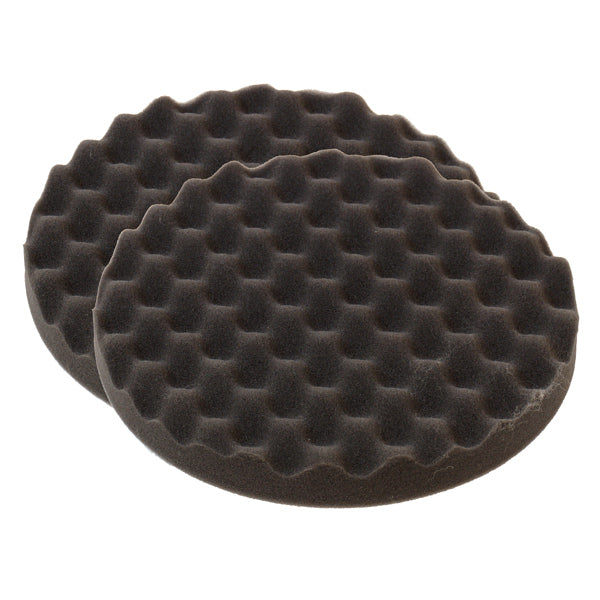 1852 Wachs-Waffel rund Ø180mm, schwarz 2er-Pack